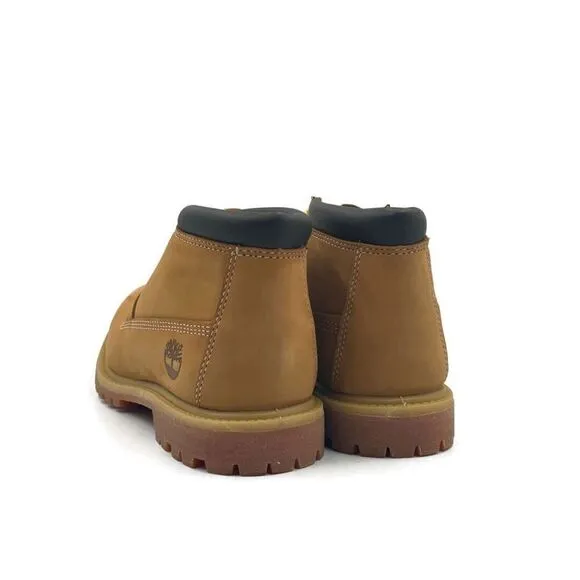 Timberland Nellie Waterproof Chukka Boot Womens Wheat Nubuck Casual Work Shoe