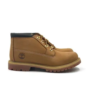 Timberland Nellie Waterproof Chukka Boot Womens Wheat Nubuck Casual Work Shoe