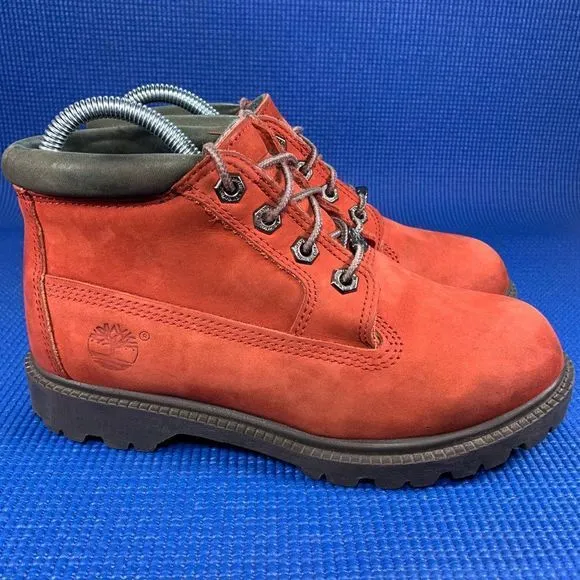 Timberland Nellie Chukka Women`s Size 6 - Red Waterproof Winter Boots 22387