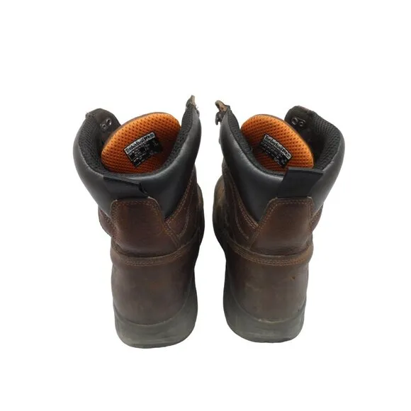 Timberland PRO 8&quot; Men's Endurance HD CTCP Work Boots A1Q5U Brown Size 12W
