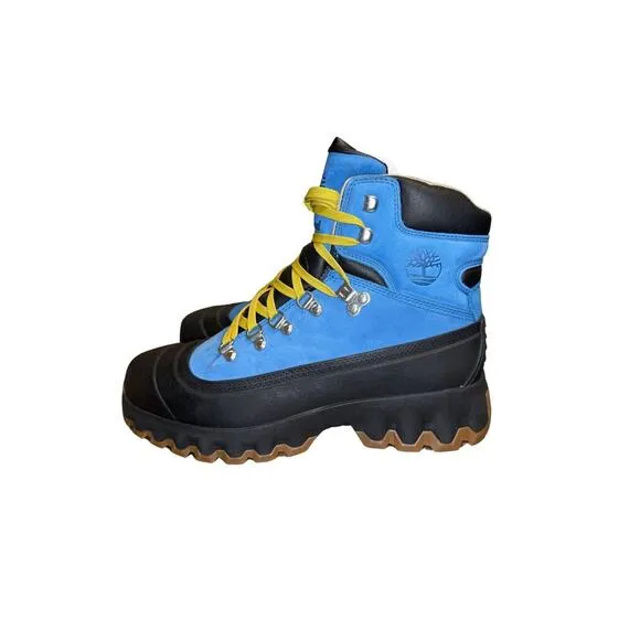 Timberland TBL Edge Waterproof Hiking Boots - Medium Blue Nubuck - Multiple Size