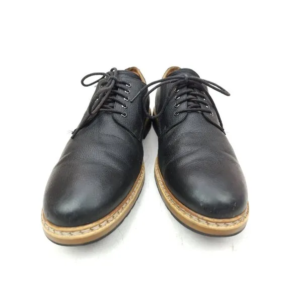 Timberland West Haven Mens Black Leather Waterproof Oxford Dress Shoes Size 11.5