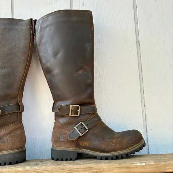 Timberland Wheelwright Motorcycle Boots