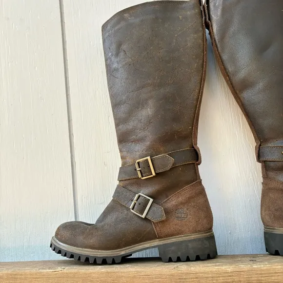 Timberland Wheelwright Motorcycle Boots