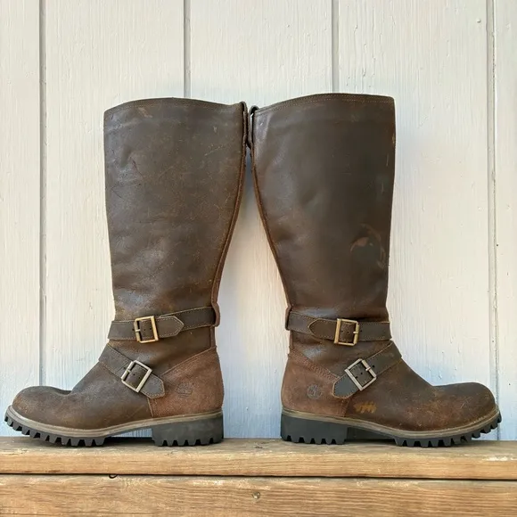 Timberland Wheelwright Motorcycle Boots