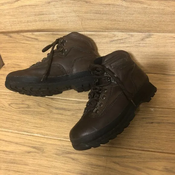 Timberland women brown leather hiking shoes, 6