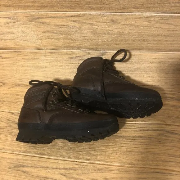 Timberland women brown leather hiking shoes, 6