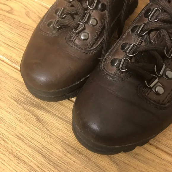 Timberland women brown leather hiking shoes, 6