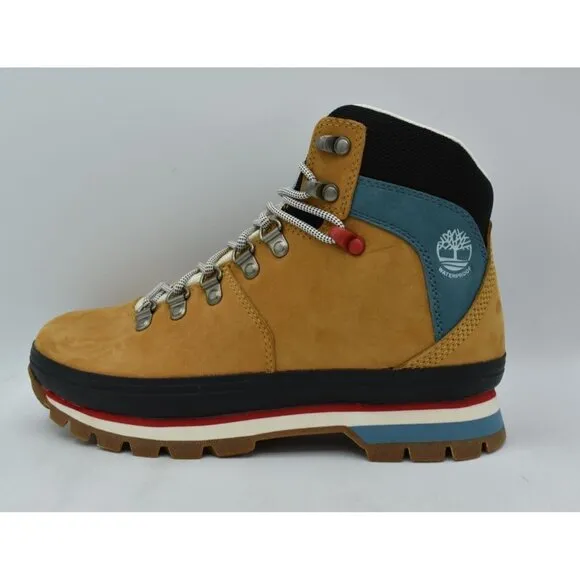 Timberland Womens Size 9 Euro Wheat Nubuck Waterproof Hiking Boots Shoes