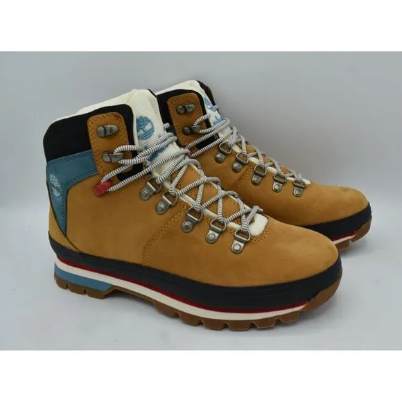 Timberland Womens Size 9 Euro Wheat Nubuck Waterproof Hiking Boots Shoes