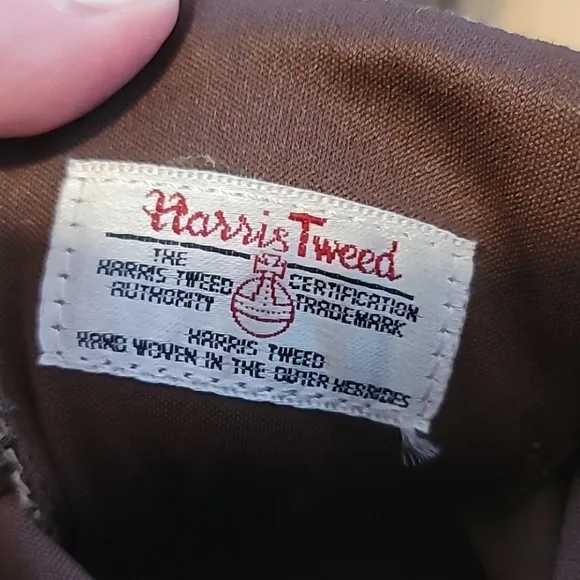 Timberland x Harris Tweed Bramhall Leather Boots Size 7.5
