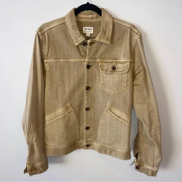 Todd Snyder Garment Dyed Selvedge Denim Jacket