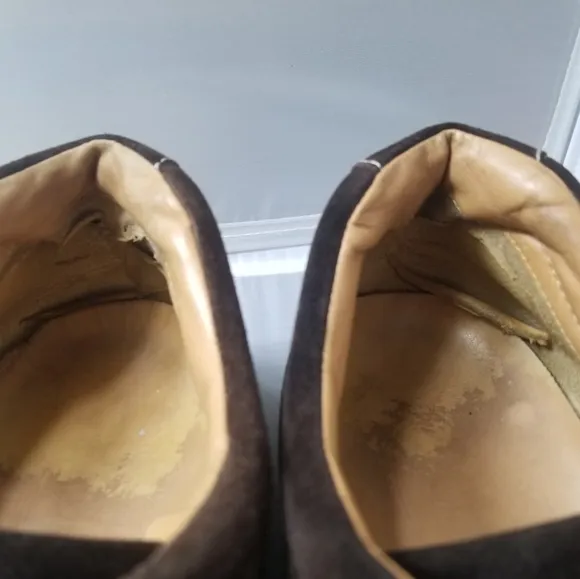 Tods brown suede shoes