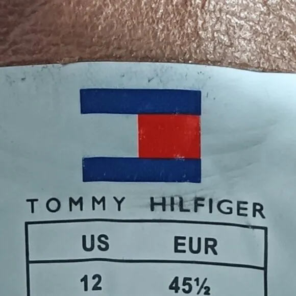 Tommy Hilfiger NEW Mens Gibby Dark Brown Lace-up Comfort Chukka Boot Size 12M