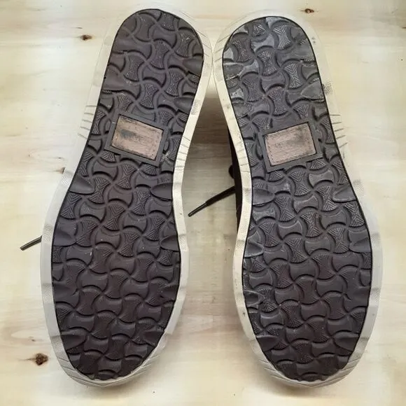 TOMS Chukka Waterproof Brown Leather Boots Men's Size 8