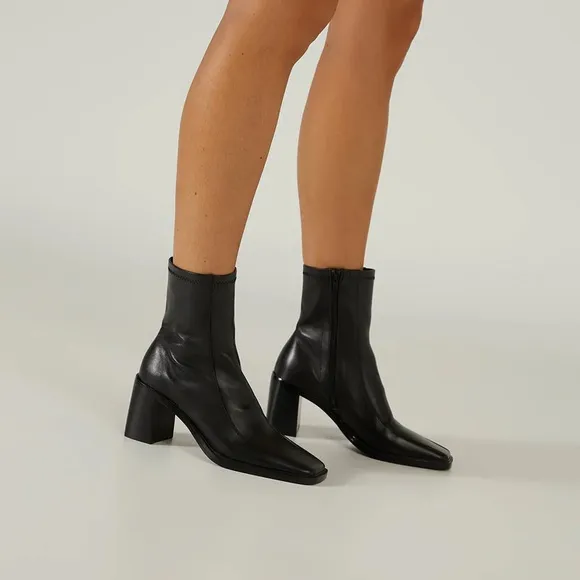 Tony Bianco Dusty Black Como Women's Ankle Boots