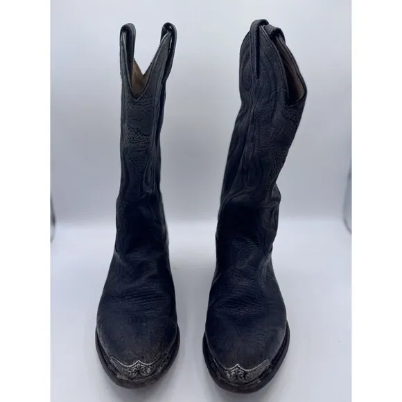Tony Lama Men’s Western Cowboy Boots Size 10D Pointed Toe READ