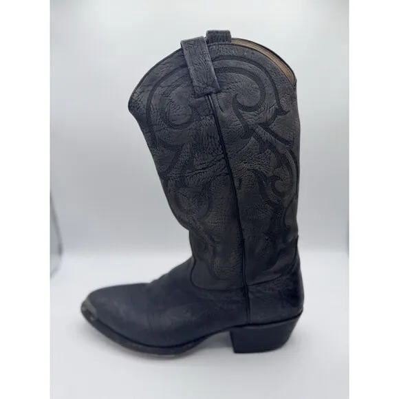 Tony Lama Men’s Western Cowboy Boots Size 10D Pointed Toe READ