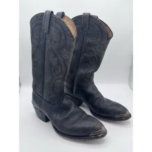 Tony Lama Men’s Western Cowboy Boots Size 10D Pointed Toe READ