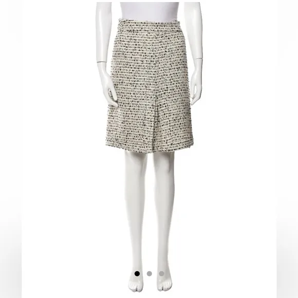 Tory Burch Boucle Tweed Skirt