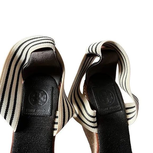 Tory Burch Frieda Espadrille Wedge Sandal size 6.5