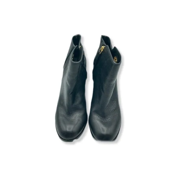 Tory Burch Leather Studded Accents Boots