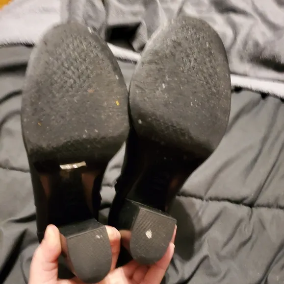 Tory Burch Leather Studded Accents Boots