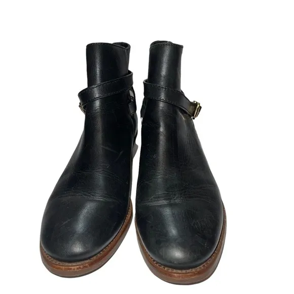 Tory Burch Women Leather Ankle Boots Size 8