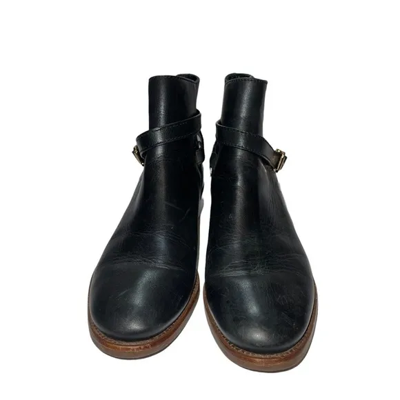 Tory Burch Women Leather Ankle Boots Size 8
