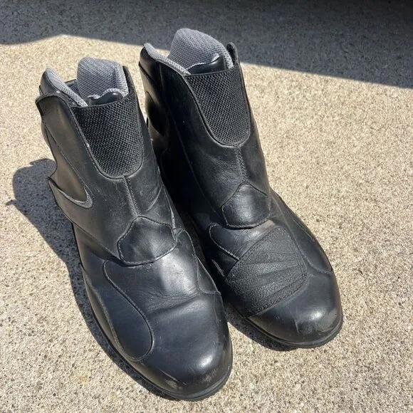 Tourmaster Leather Motorcycle Boots Size 11 Tour Master Response SC Road Boot