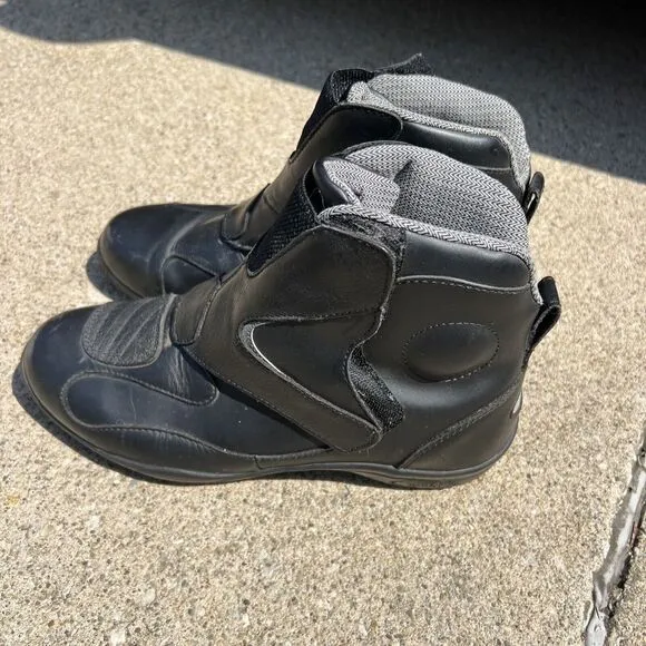 Tourmaster Leather Motorcycle Boots Size 11 Tour Master Response SC Road Boot