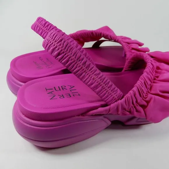 TRACY REESE NATURALIZER Hope For Flowers Firecracker SANDALS Size 7 Fuchsia NEW