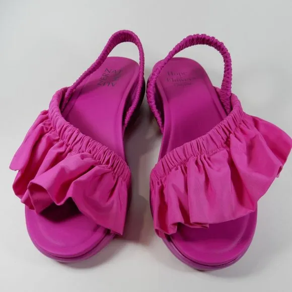 TRACY REESE NATURALIZER Hope For Flowers Firecracker SANDALS Size 7 Fuchsia NEW