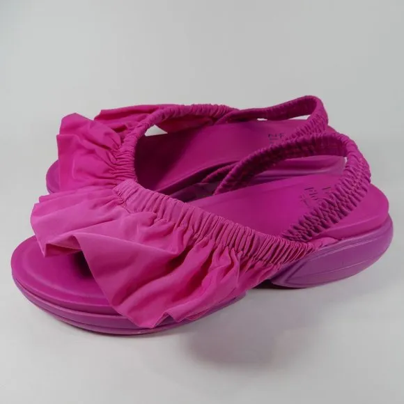 TRACY REESE NATURALIZER Hope For Flowers Firecracker SANDALS Size 7 Fuchsia NEW