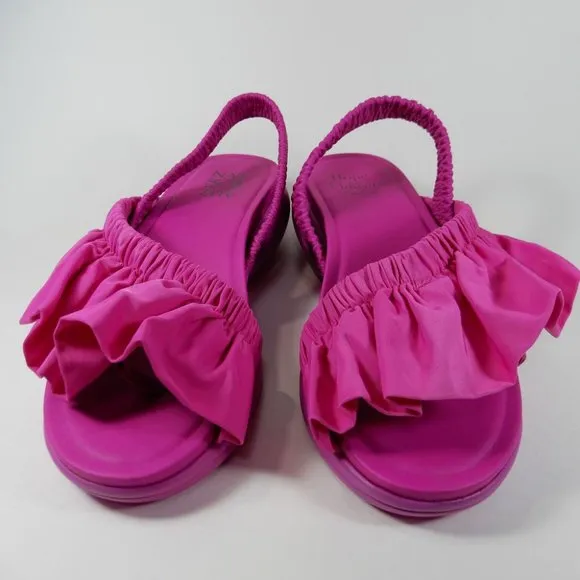 TRACY REESE NATURALIZER Hope For Flowers Firecracker SANDALS Size 7 Fuchsia NEW
