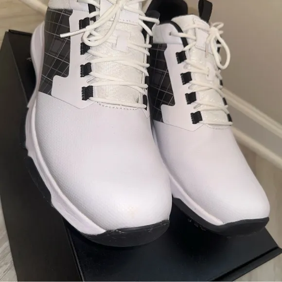 Travis Mathew THE RINGER II TARTAN Golf Shoes St Andrew’s Scotland Plaid US 12