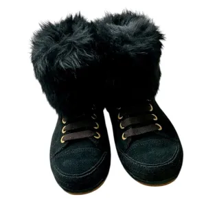 Ugg Antione faux fur and suede booties