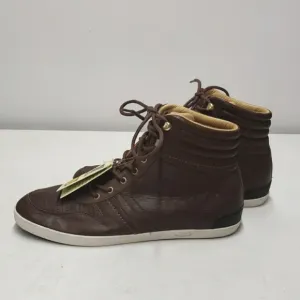 UGG Australia 3369 Mens Black Leather Ankle Boots Size US 11.5 Vibram Soles