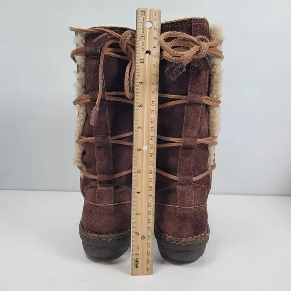 UGG Australia Surfcat Women's Brown Winter Boots US Size 8