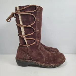UGG Australia Surfcat Women's Brown Winter Boots US Size 8
