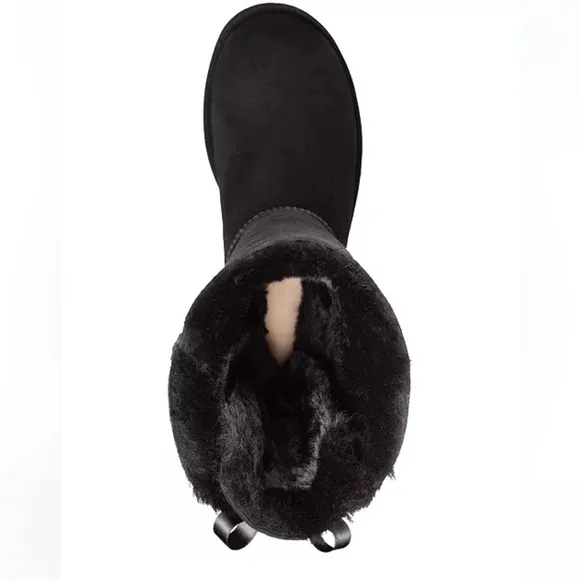 UGG Bailey Bow Tall II Black Size 5