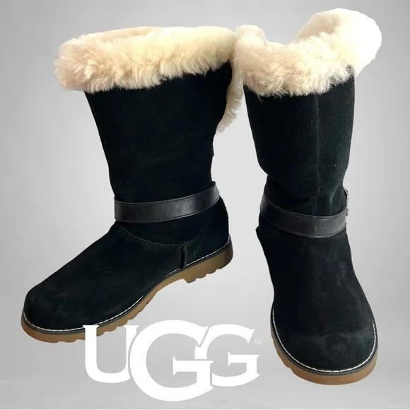 UGG Black Nessa Boots