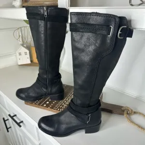 UGG Black Over the Knee Boots with Chunky Heel and Simple Design Women’s -Size 7
