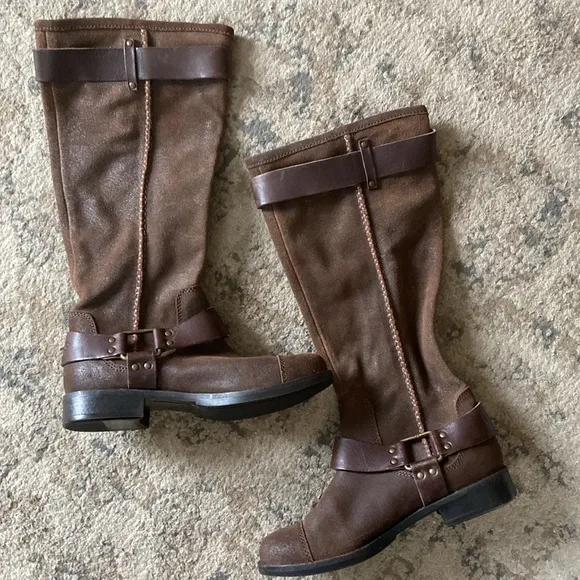 Ugg- Dree Knee High Leather Boots