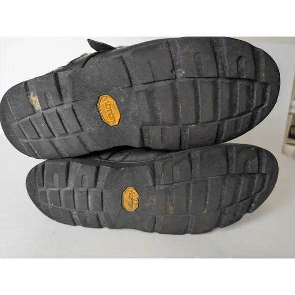 Ugg Gallatin Boots Mens Size 11.5 Black Motorcycle Biker Moto Buckle Straps