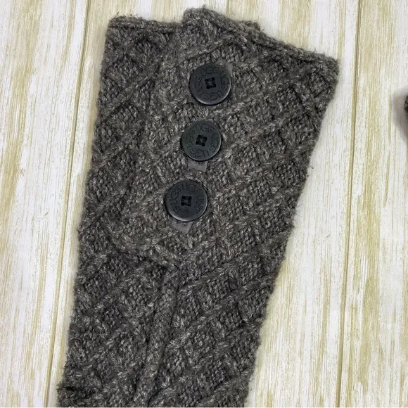 UGG Gray Classic Cardy Sweater Boots Booties