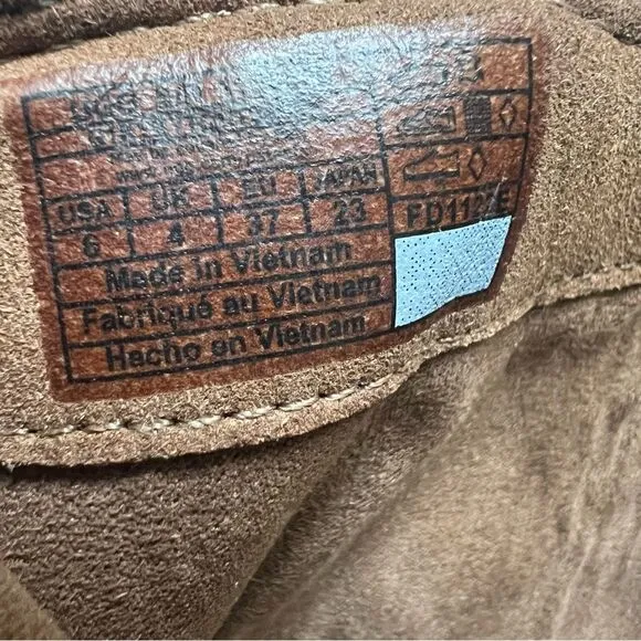 Ugg Josefene Distressed Suede Ankle Boots Chestnut US 6 EU 37 NEW MSRP $150