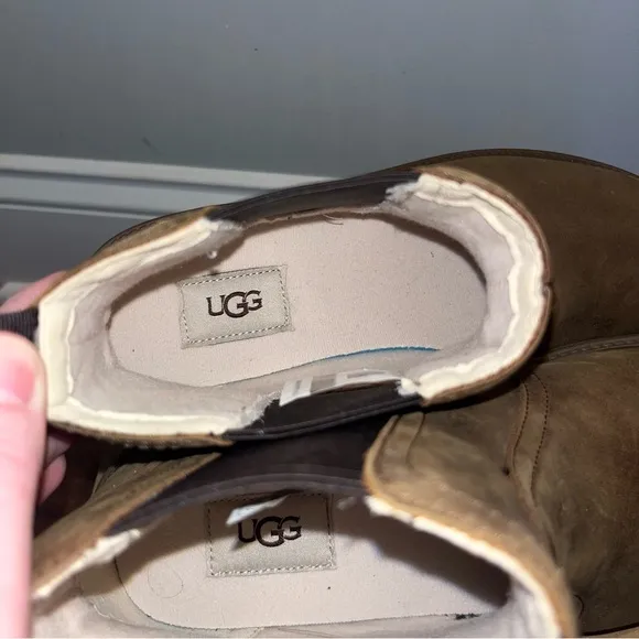 UGG Kids K Bolden Weather Brown Boots girls 6