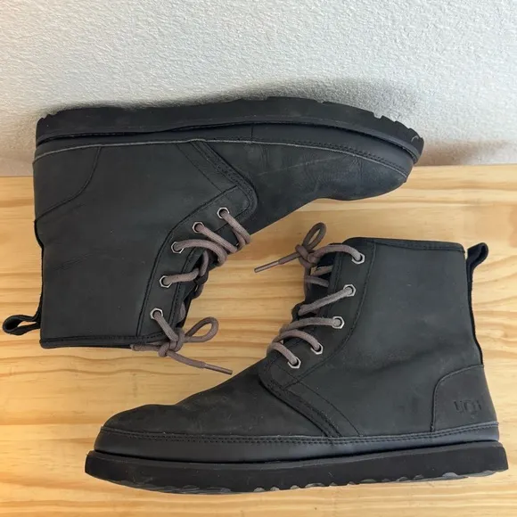 UGG Men's Harkley Weather Boots in Black 10