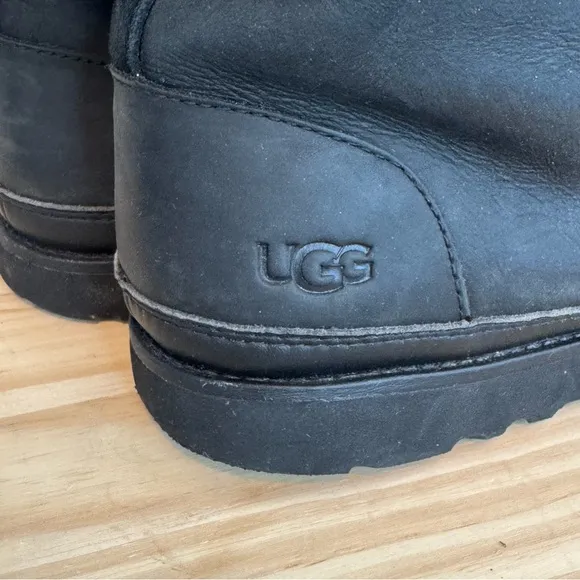 UGG Men's Harkley Weather Boots in Black 10